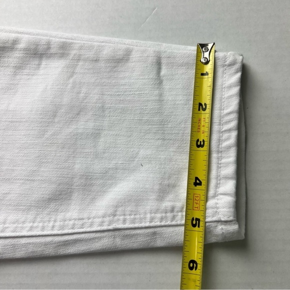 Pistola High Waisted White Jeans Size 28 Jennifer Skinny Oslo White - Picture 12 of 12